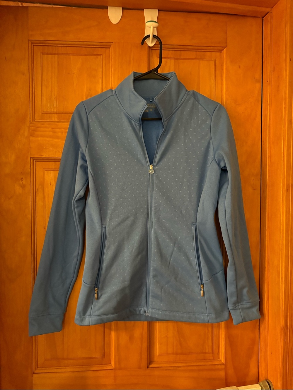 Light Blue Nike Golf Full-Zip Jacket